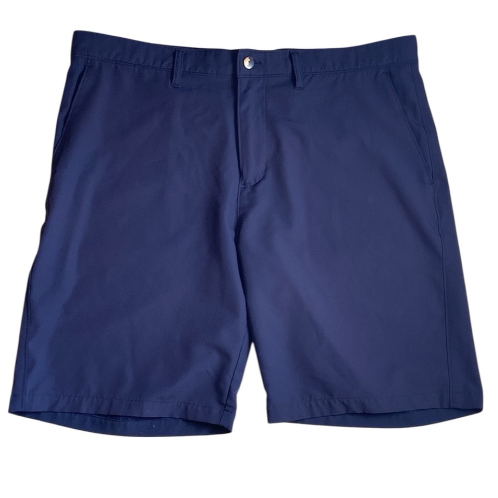 14th & Union Slim Fit Stretch Shorts Navy Blue Size 36 Men’s 9” Inseam